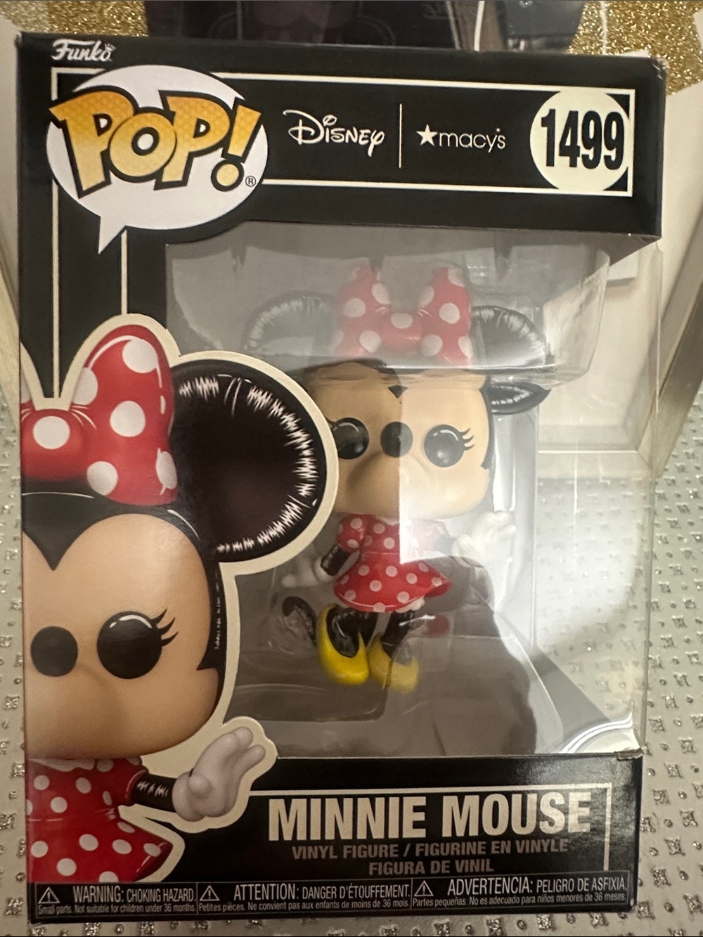 Funko Minnie Mouse Red Polka Dot Dress with Yellow Shoes - Picture 1 of 5